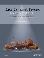 Easy concert pieces (string quartet/string orchestra)(score,parts)