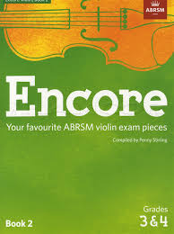 Encore - your favourite ABRSM exam pieces (grades 3-4)(vl,pf)