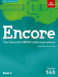 Encore - your favourite ABRSM exam pieces (grades 5-6)(vl,pf)