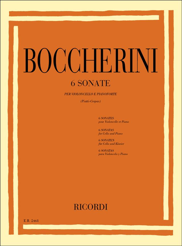 6 Sonates (vc,pf)