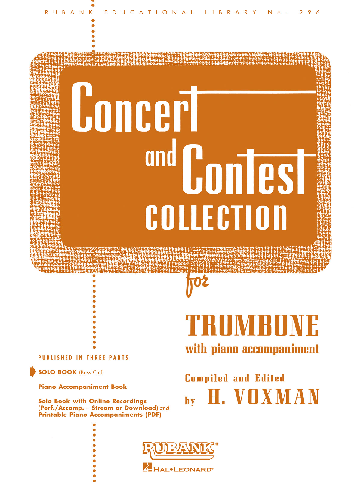 Concert and Contest Collection Trombone (Voxman,Rubank)(trb part)