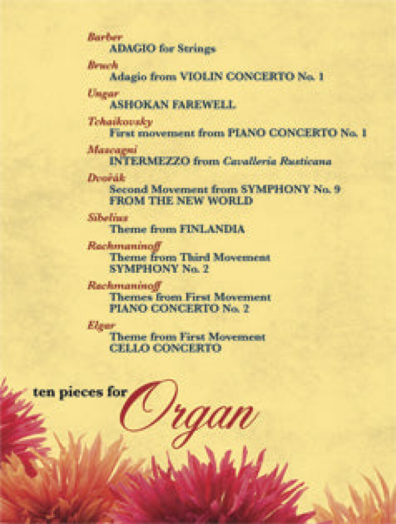 10 Pieces for Organ (org)