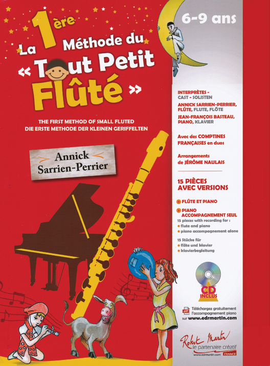 Premiere Methode du tout petit flute (fl,pf+CD)