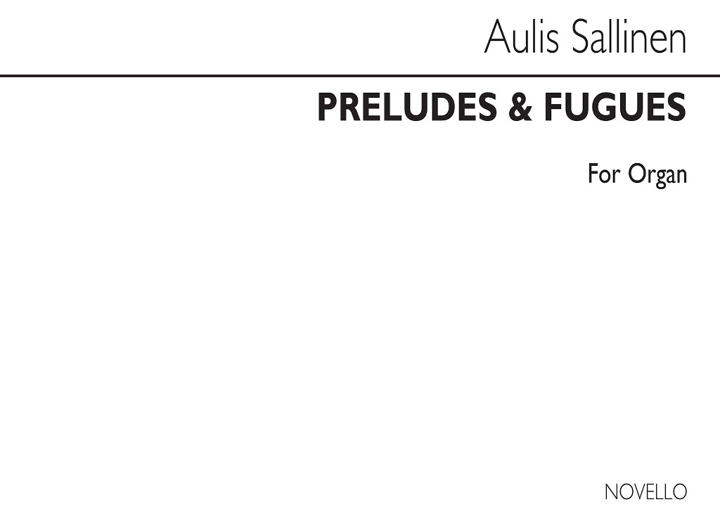 Preludes and Fugues op 95b (org)