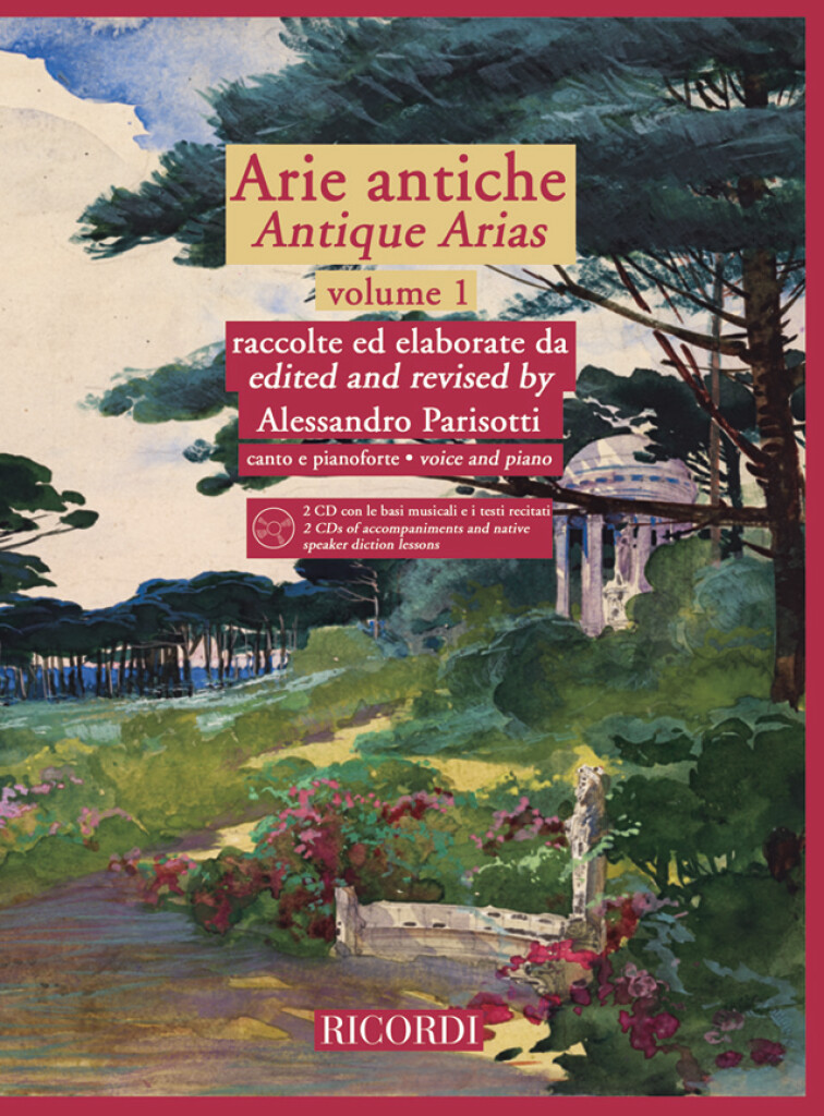 Arie Antiche 1 (Parisotti)(cto,pf+2CD)